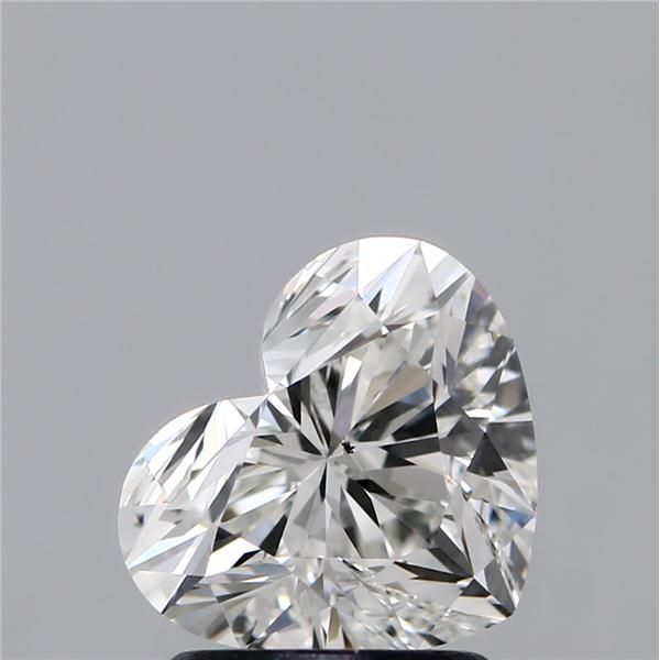 1.60 Carat Heart Loose Diamond, H, SI1, Super Ideal, GIA Certified