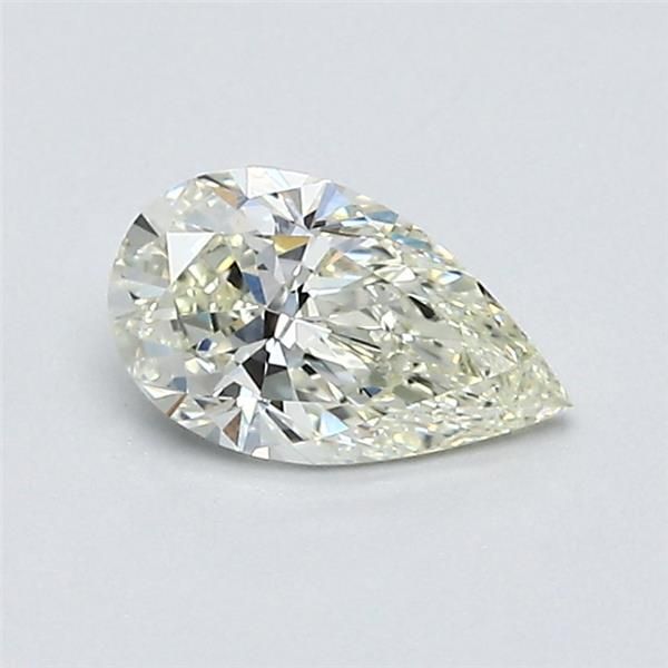 0.51 Carat Pear Loose Diamond, L, VVS1, Ideal, GIA Certified | Thumbnail