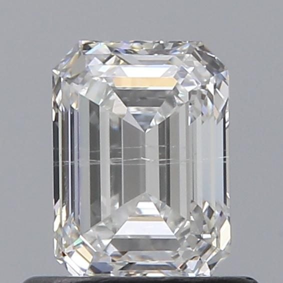 0.70 Carat Emerald Loose Diamond, E, SI1, Super Ideal, GIA Certified | Thumbnail