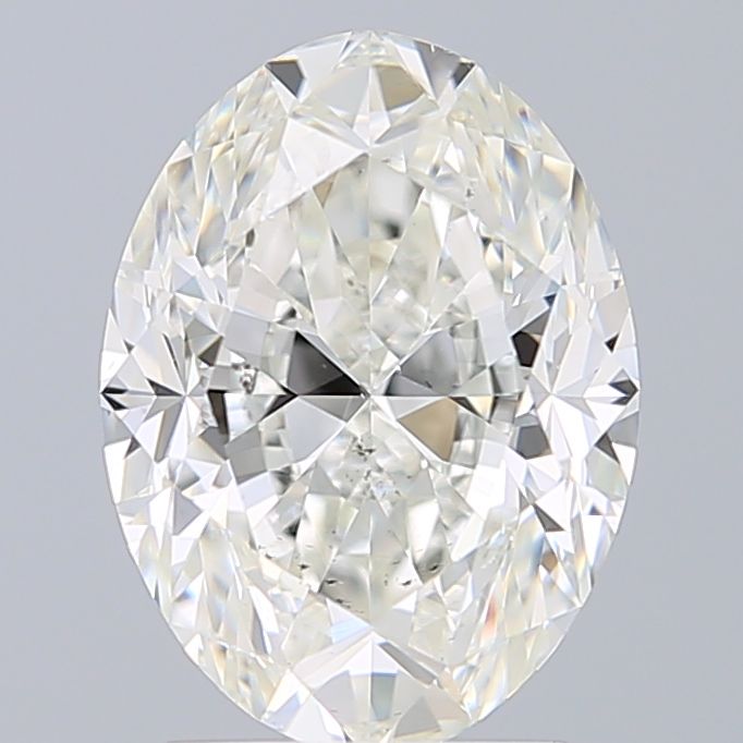 2.50 Carat Oval Loose Diamond, H, VS2, Ideal, GIA Certified
