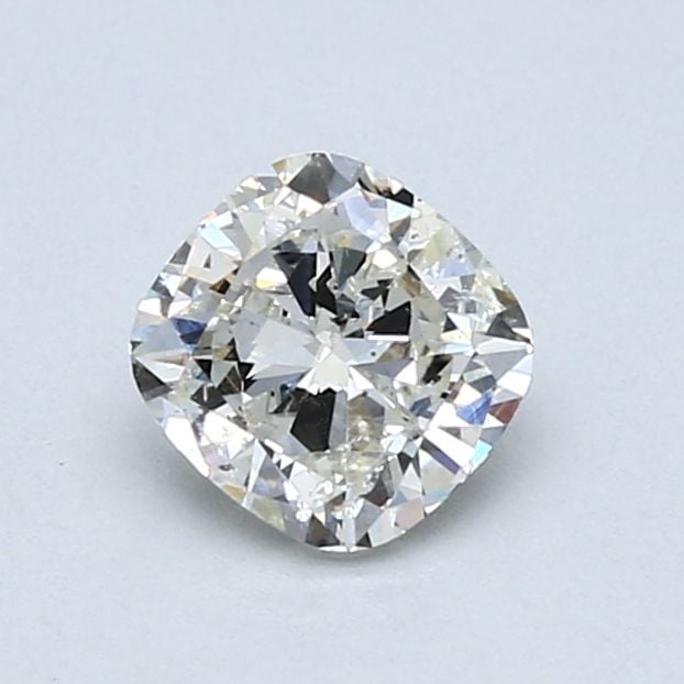 0.91 Carat Cushion Loose Diamond, J, I1, Excellent, GIA Certified | Thumbnail