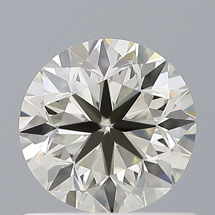 0.70 Carat Round Loose Diamond, L, VVS1, Very Good, GIA Certified