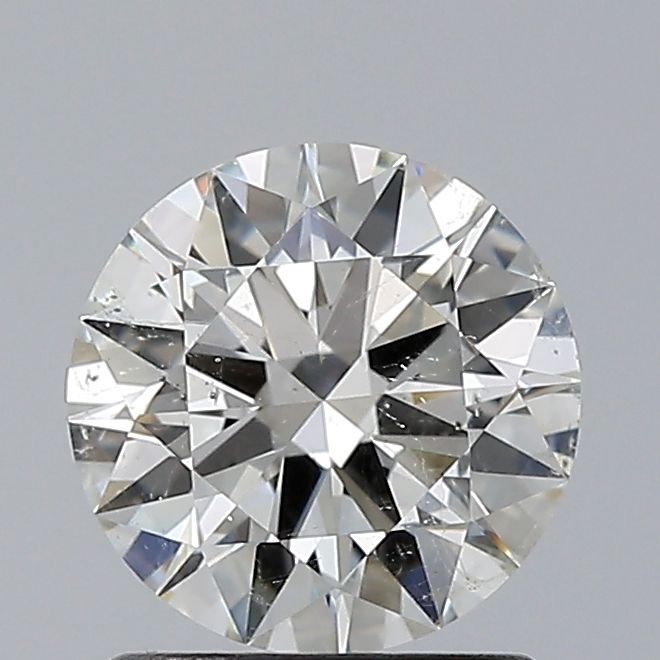 1.06 Carat Round Loose Diamond, I, SI2, Super Ideal, GIA Certified