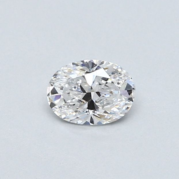 0.33 Carat Oval Loose Diamond, D, VVS2, Ideal, GIA Certified | Thumbnail