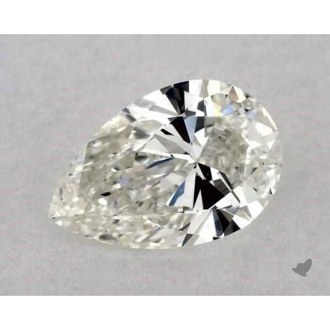 0.30 Carat Pear Loose Diamond, I, VVS1, Super Ideal, GIA Certified