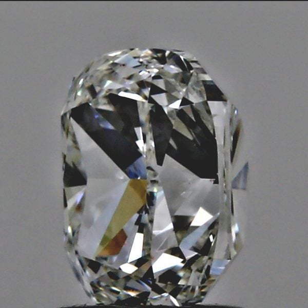 0.91 Carat Cushion Loose Diamond, J, VS2, Excellent, GIA Certified