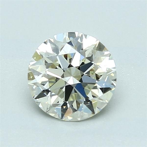 1.00 Carat Round Loose Diamond, N, VVS2, Super Ideal, GIA Certified