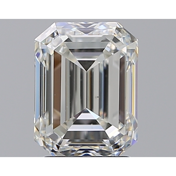 2.50 Carat Emerald Loose Diamond, I, VS2, Ideal, GIA Certified