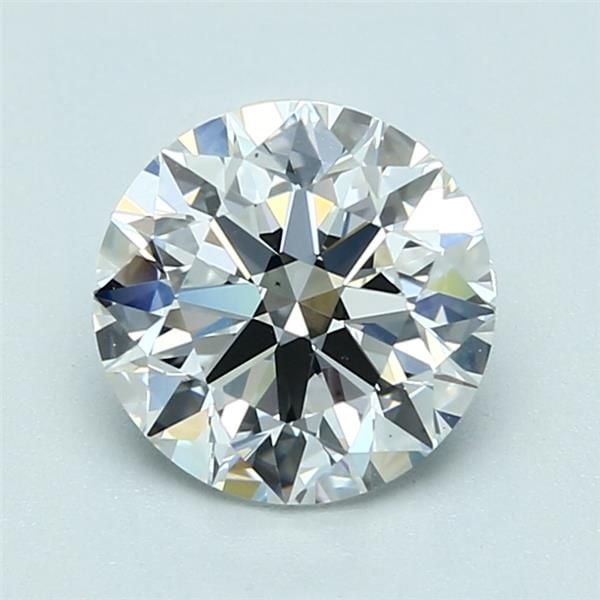 1.90 Carat Round Loose Diamond, D, VS1, Super Ideal, GIA Certified