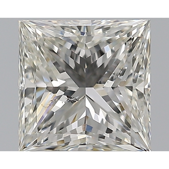 1.51 Carat Princess Loose Diamond, H, SI2, Super Ideal, GIA Certified