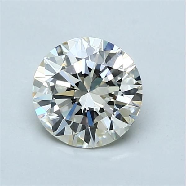 1.01 Carat Round Loose Diamond, L, VVS2, Excellent, GIA Certified