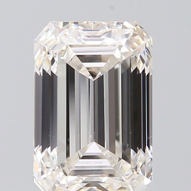 0.50 Carat Emerald Loose Diamond, H, VS1, Ideal, GIA Certified | Thumbnail