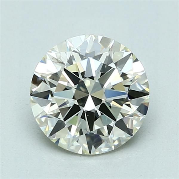 1.30 Carat Round Loose Diamond, M, VVS2, Ideal, GIA Certified