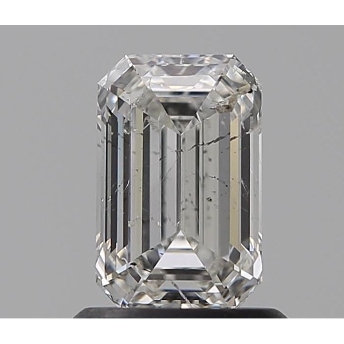 1.00 Carat Emerald Loose Diamond, H, I1, Ideal, GIA Certified