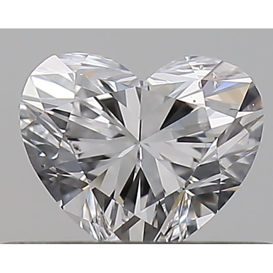 0.30 Carat Heart Loose Diamond, D, VS2, Super Ideal, GIA Certified