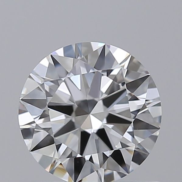 0.59 Carat Round Loose Diamond, F, VS1, Ideal, GIA Certified