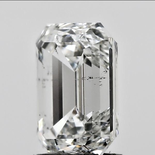0.91 Carat Emerald Loose Diamond, I, SI2, Super Ideal, GIA Certified | Thumbnail
