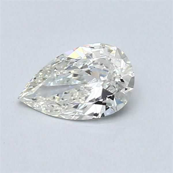 0.55 Carat Pear Loose Diamond, J, VVS2, Super Ideal, GIA Certified