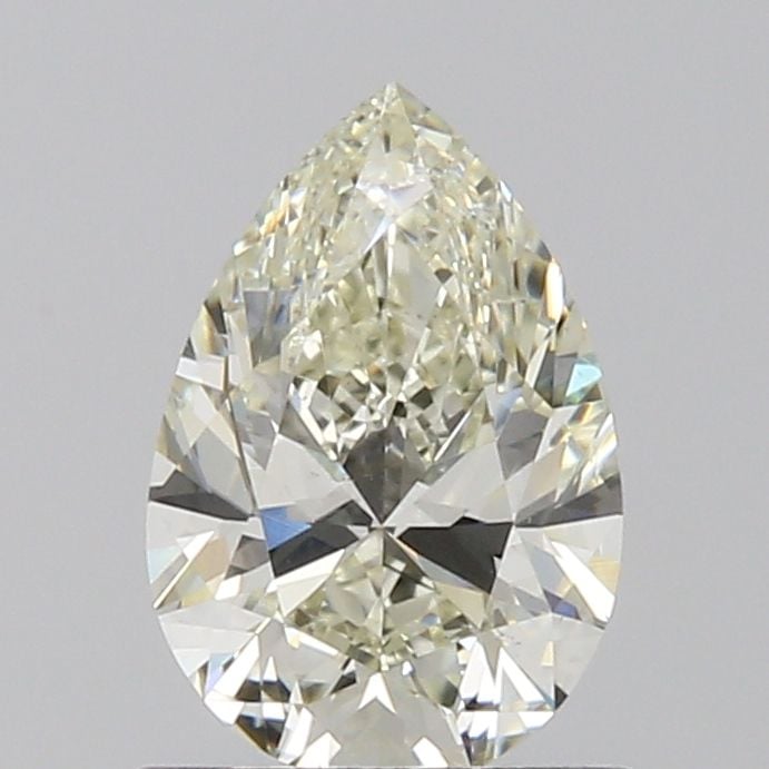0.90 Carat Pear Loose Diamond, L, VS2, Ideal, GIA Certified | Thumbnail