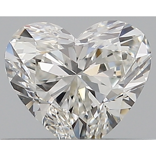 0.35 Carat Heart Loose Diamond, G, VVS2, Ideal, GIA Certified