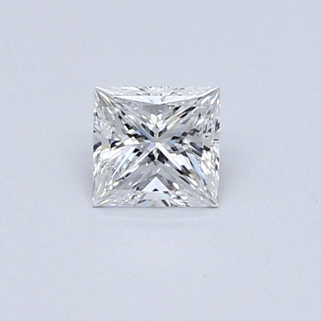 0.37 Carat Princess Loose Diamond, D, SI1, Super Ideal, GIA Certified