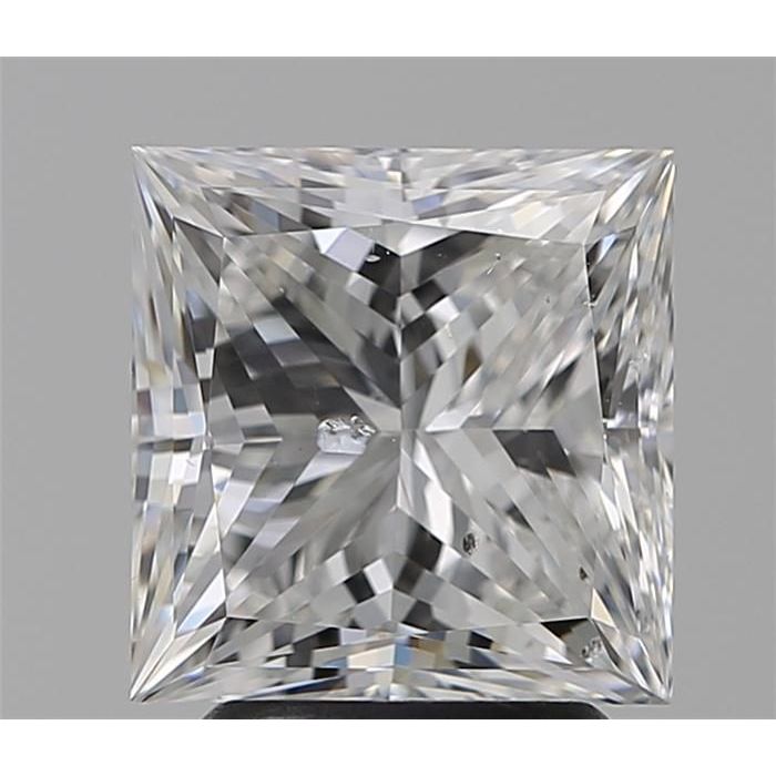3.00 Carat Princess Loose Diamond, E, SI2, Ideal, GIA Certified