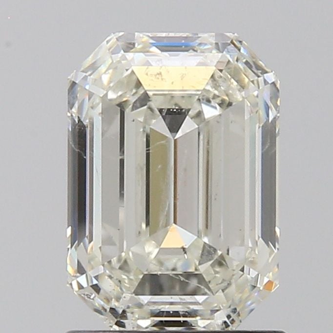 1.51 Carat Emerald Loose Diamond, K, SI2, Super Ideal, GIA Certified
