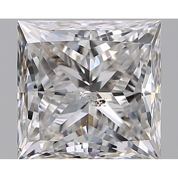 1.00 Carat Princess Loose Diamond, F, SI2, Super Ideal, GIA Certified