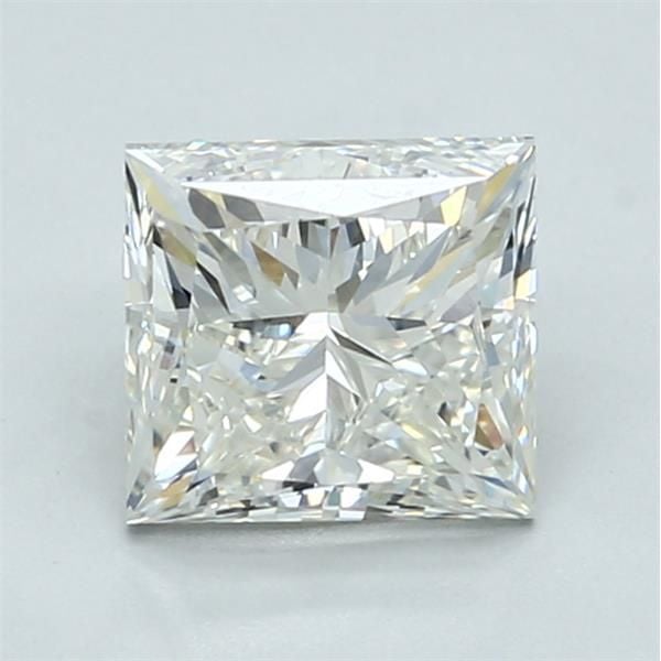 1.71 Carat Princess Loose Diamond, J, VVS2, Super Ideal, GIA Certified