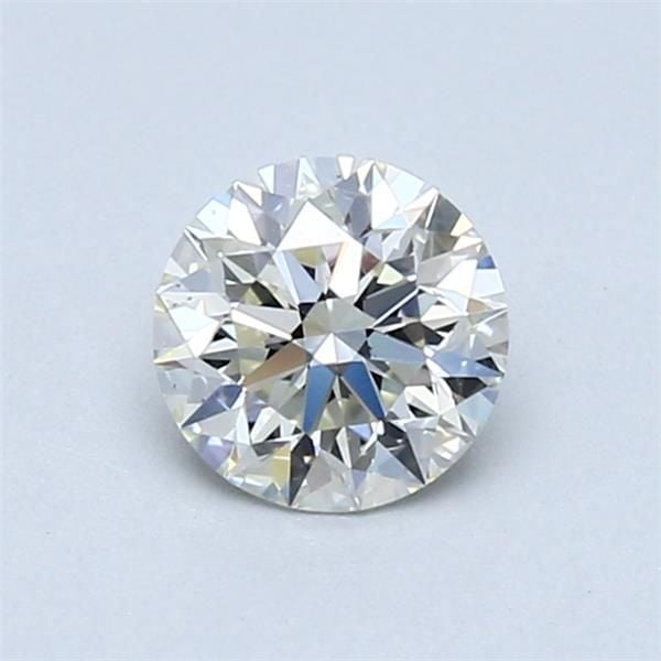 0.80 Carat Round Loose Diamond, K, VS1, Ideal, GIA Certified