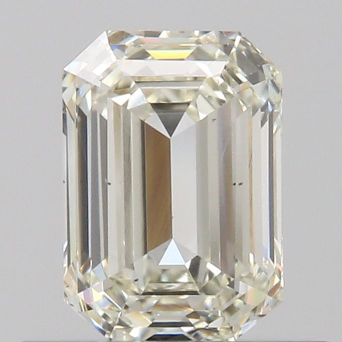 0.51 Carat Emerald Loose Diamond, K, VS1, Ideal, GIA Certified
