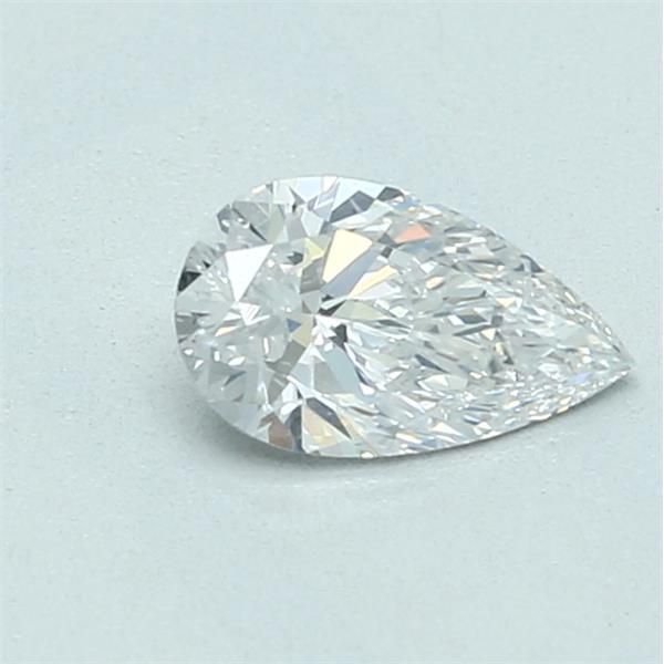 0.53 Carat Pear Loose Diamond, E, SI1, Super Ideal, GIA Certified | Thumbnail