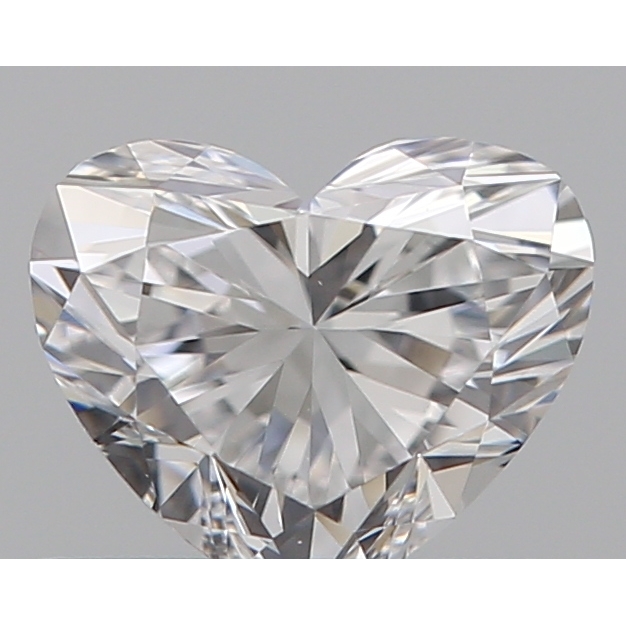 0.40 Carat Heart Loose Diamond, D, VVS2, Excellent, GIA Certified | Thumbnail
