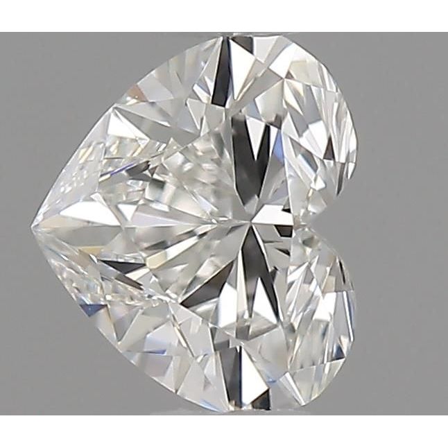 0.31 Carat Heart Loose Diamond, H, VS1, Super Ideal, GIA Certified | Thumbnail