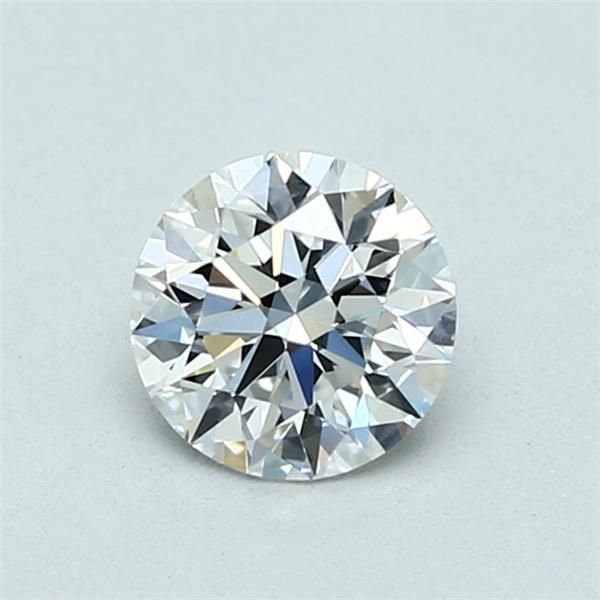 0.72 Carat Round Loose Diamond, E, VVS1, Super Ideal, GIA Certified