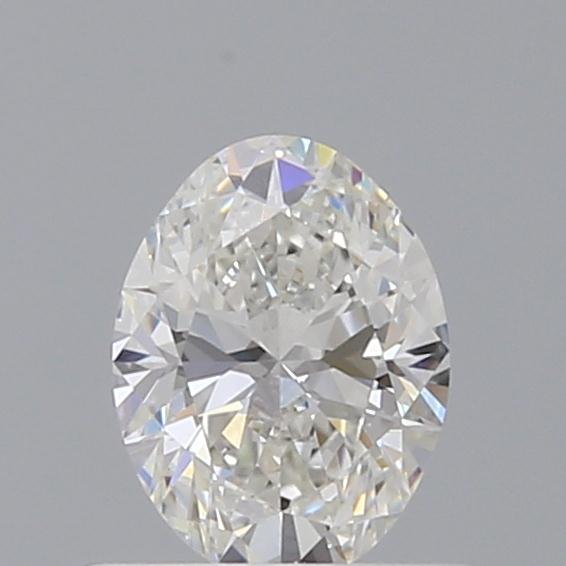 0.50 Carat Oval Loose Diamond, G, VVS2, Ideal, GIA Certified