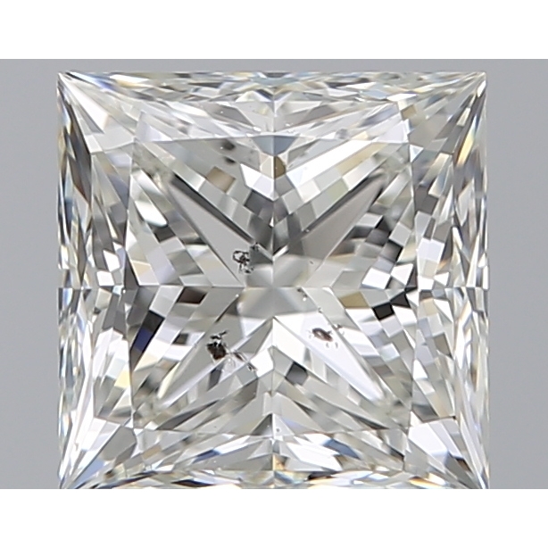 1.61 Carat Princess Loose Diamond, I, SI2, Super Ideal, GIA Certified | Thumbnail