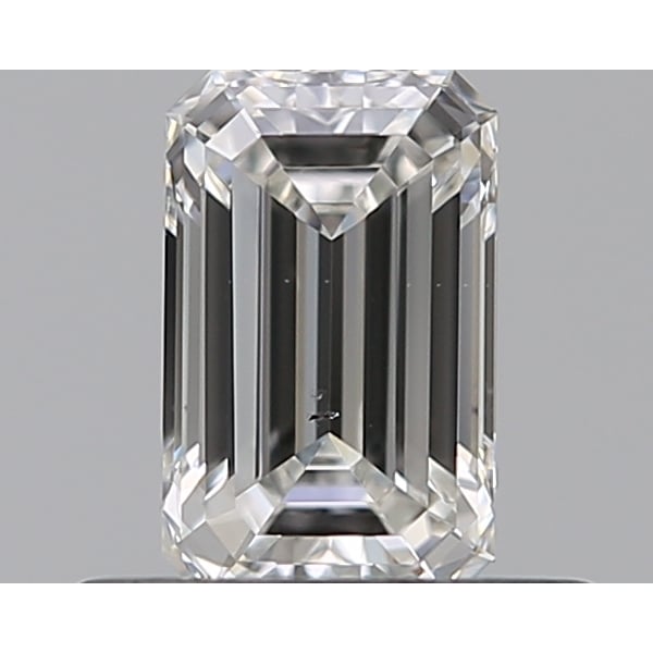 0.40 Carat Emerald Loose Diamond, G, VS2, Super Ideal, GIA Certified | Thumbnail