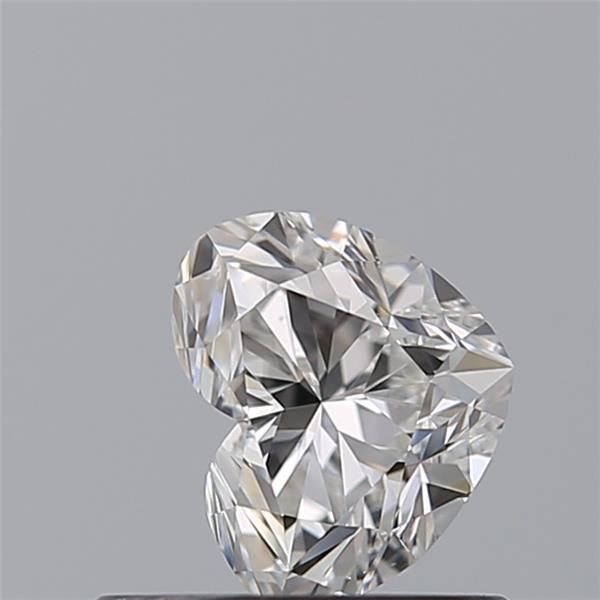 0.53 Carat Heart Loose Diamond, F, VS1, Super Ideal, GIA Certified | Thumbnail