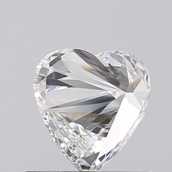 0.63 Carat Heart Loose Diamond, E, VVS1, Super Ideal, GIA Certified