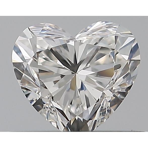 0.41 Carat Heart Loose Diamond, G, VS1, Super Ideal, GIA Certified | Thumbnail