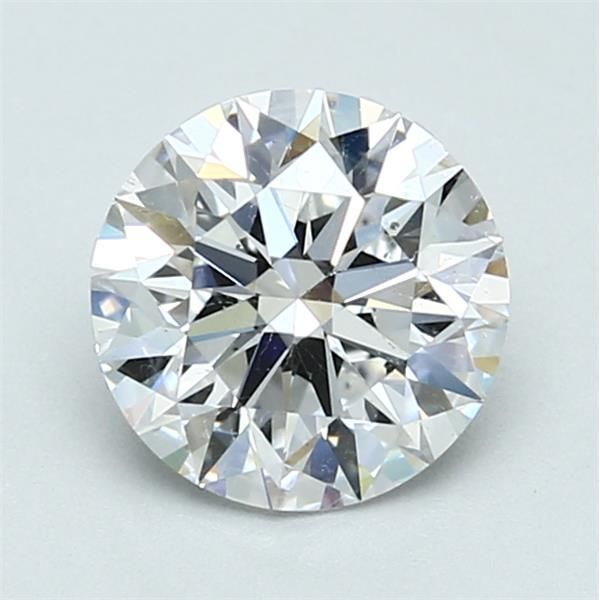 1.70 Carat Round Loose Diamond, D, SI1, Super Ideal, GIA Certified | Thumbnail