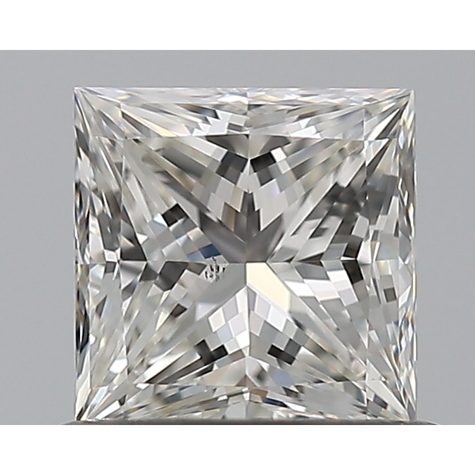 0.70 Carat Princess Loose Diamond, H, VS2, Super Ideal, GIA Certified | Thumbnail