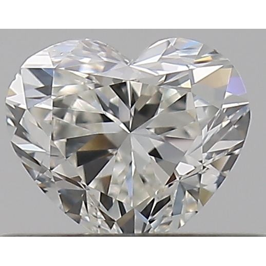 0.30 Carat Heart Loose Diamond, I, VS1, Excellent, GIA Certified
