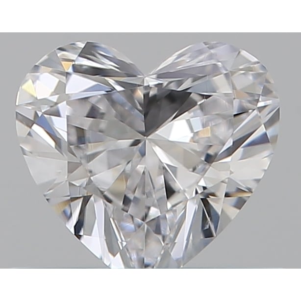 0.42 Carat Heart Loose Diamond, D, VS2, Excellent, GIA Certified