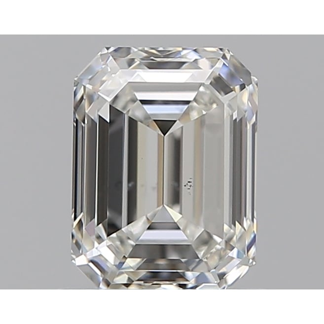 0.97 Carat Emerald Loose Diamond, H, VS2, Ideal, GIA Certified