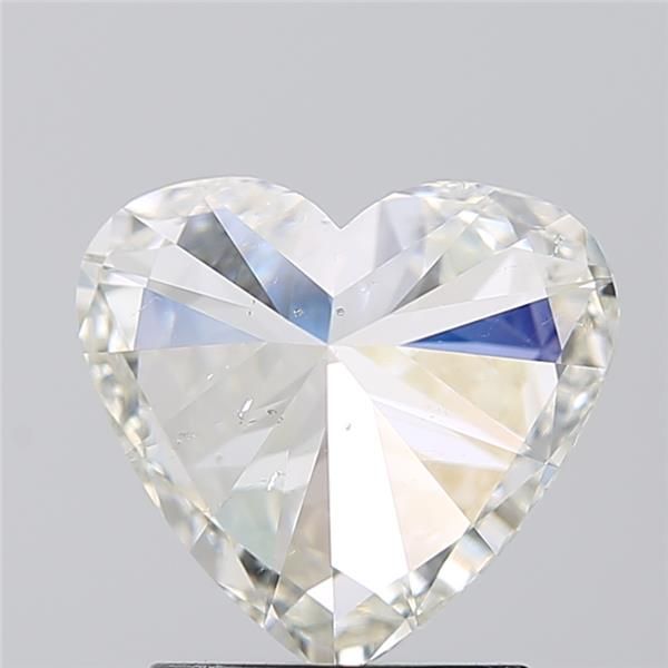 2.00 Carat Heart Loose Diamond, J, SI1, Super Ideal, GIA Certified | Thumbnail