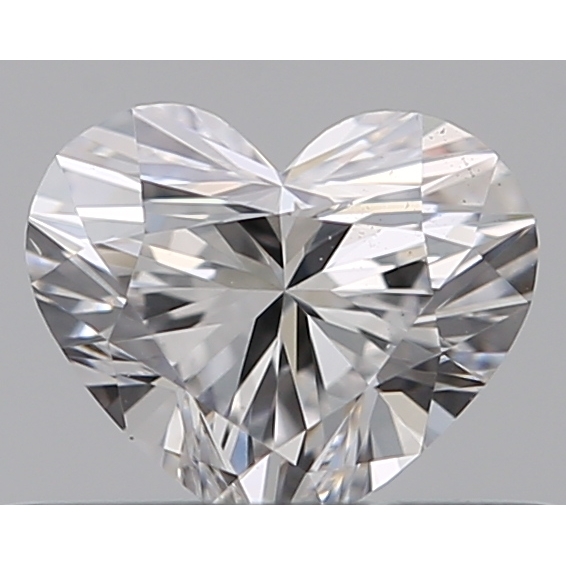 0.31 Carat Heart Loose Diamond, E, VS2, Super Ideal, GIA Certified | Thumbnail