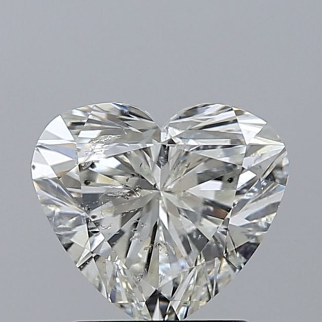 1.50 Carat Heart Loose Diamond, J, I1, Super Ideal, GIA Certified