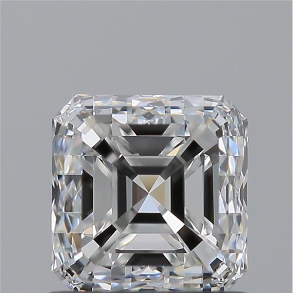 1.00 Carat Asscher Loose Diamond, F, VVS2, Ideal, GIA Certified